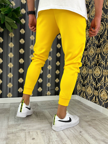 Pantaloni de trening mustar 12616