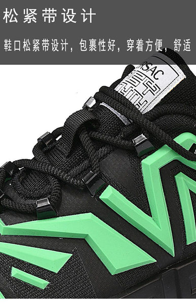 Adidasi barbati verzi casual, inalti, VSC, 081