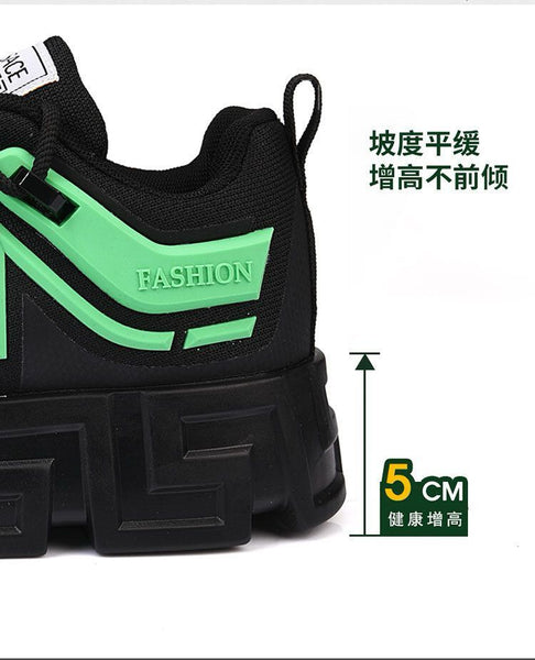 Adidasi barbati verzi casual, inalti, VSC, 081